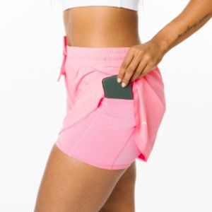 Zyia Active Pink Flow Shorts - M